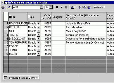 Plans d'Expériences (DOE)