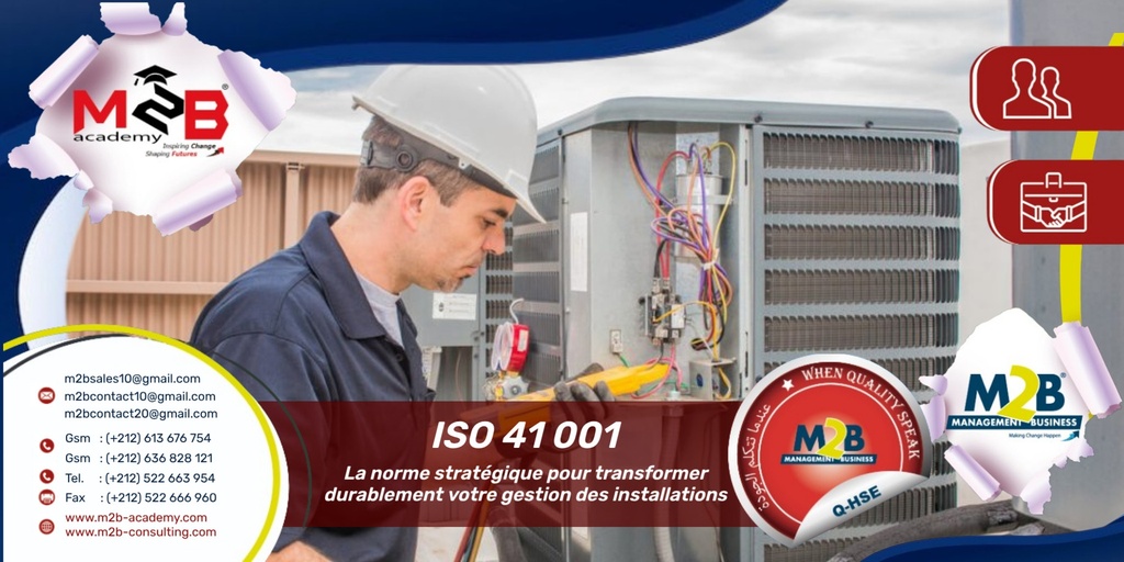 ISO 41 001 Gestion des Installations