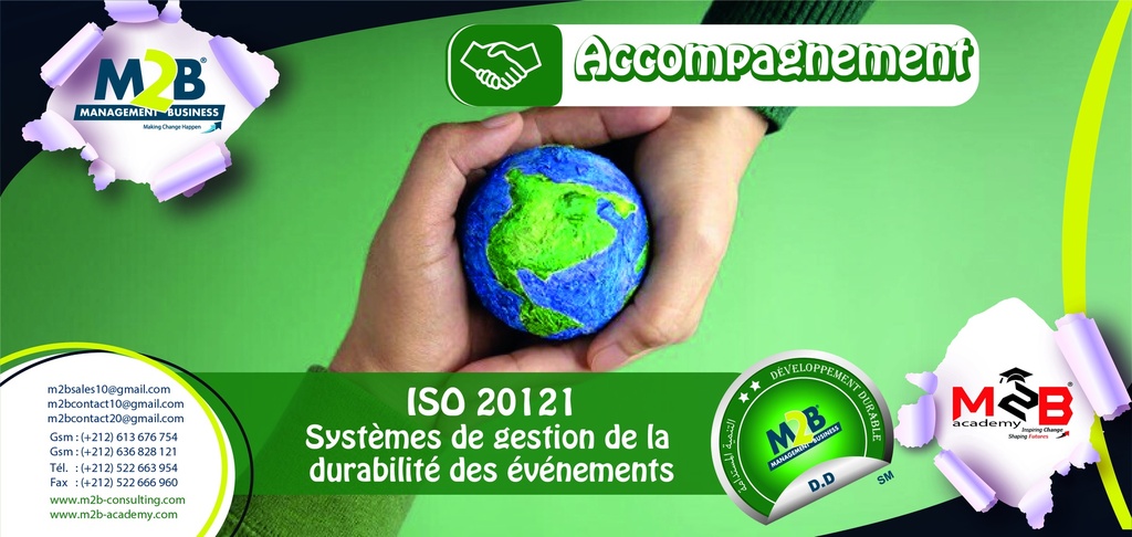 ISO 20121 Systèmes de gestion de la durabilité des événements