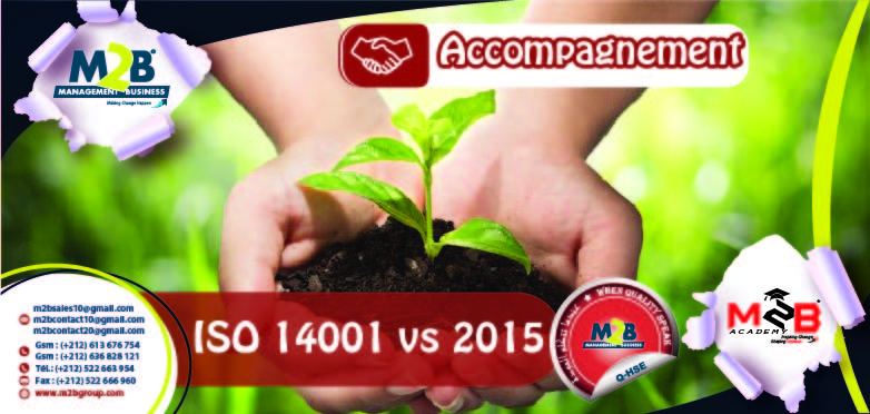 Accompagnement a la certification ISO 14 001 vs 2015